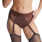 Strap-On-Me Diva Lingerie Harness Chocolate L - Strap-On Harnesses