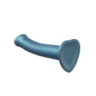 Blue plastic handle for Strap On Me Flexible Dildo