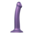 Strap On Me Flexible Dildo in purple silicone shown: premium, versatile adult toy