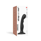 Strap-On-Me Hybrid Collection Silicone Dildo Plug P&G Black S - Realistic Dildo