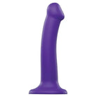 Strap-On-Me Silicone Bendable Dildo - Purple Silicone Bendable Dildo for Pleasure