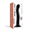 Black silicone P&g Spot dildo from Strap On Me for enhanced pleasure and comfort