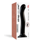 Strap On Me Silicone P&G Spot Dildo - Black with Box - Premium P&G Spot Dildo