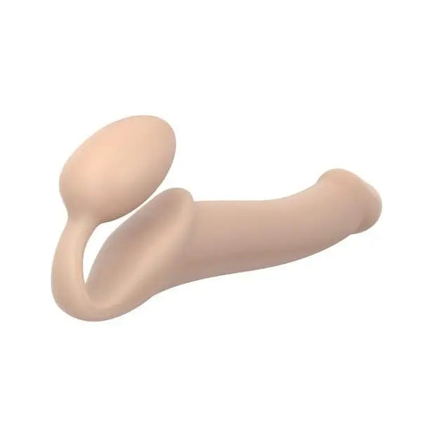 A pair of fleshes from Strap-On-Me non-vibrating strap offers unparalleled comfort