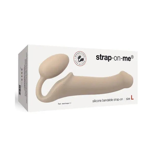 Strap-On-Me Strapless Silicone Non-Vibrating Strap on with vibrating strap for enhanced pleasure