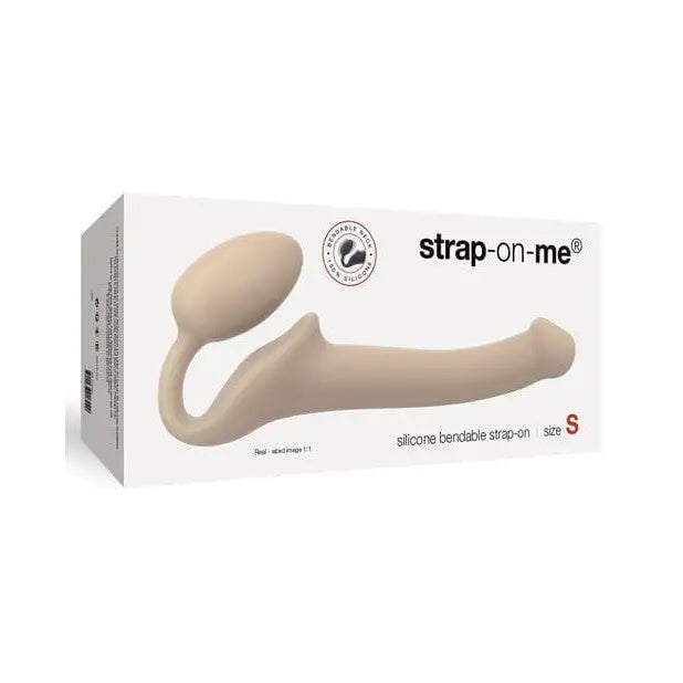 Strap-On-Me Strapless Silicone Non-Vibrating Strap-On with vibrating strap accessory