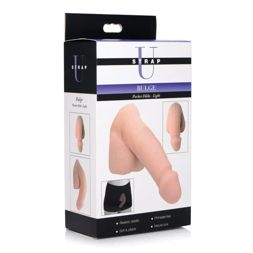 The T-Tap Ultra Knee Support with Strap U Bulge Packer Dildo for ultimate comfort