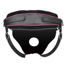 Strap U Flamingo Low Rise Strap On Harness - One Size Fits Most / Black - Strap-On Harnesses