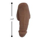 Brown horse head with white background, showcasing Strap U large bulge packer dildo