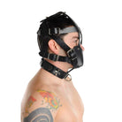 Strict Leather Gag Strict Leather Padded Muzzle at the Haus of Shag