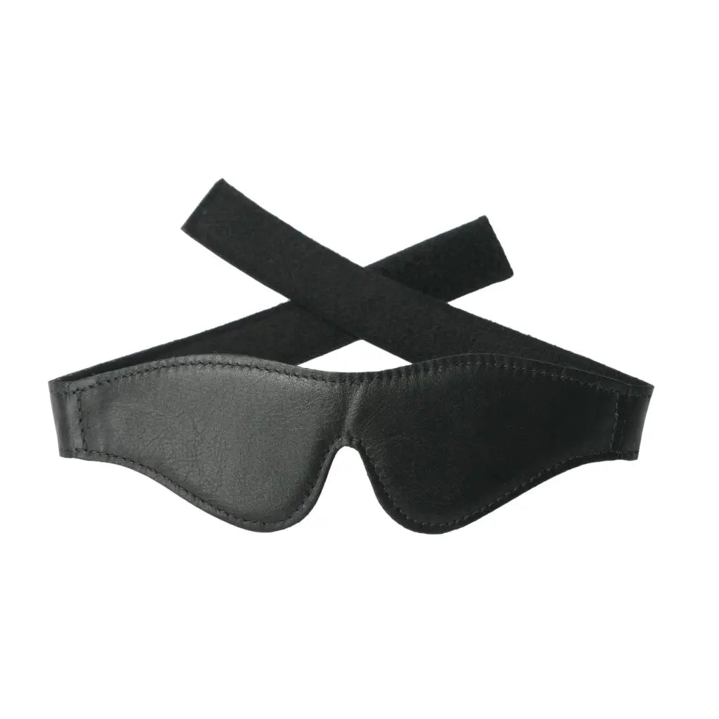 Strict Leather Hood Strict Leather Velcro Blindfold at the Haus of Shag