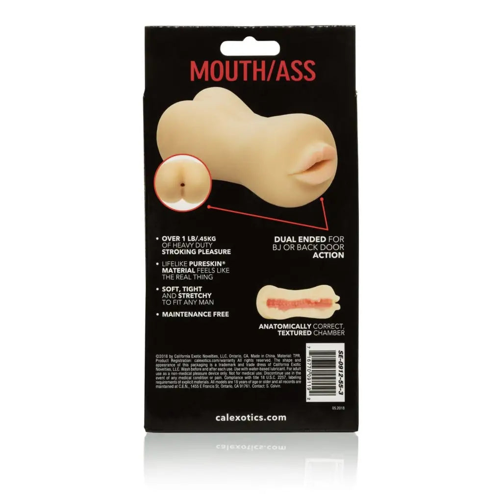 CalExotics Sextoys for Men Stroke It Mouth/ass at the Haus of Shag