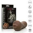 CalExotics Sextoys for Men Stroke It Mouth Brown at the Haus of Shag