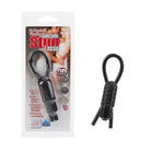 CalExotics Sextoys for Couples Stud Lasso Vibrating Silicone Black at the Haus of Shag