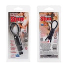 CalExotics Sextoys for Couples Stud Lasso Vibrating Silicone Black at the Haus of Shag