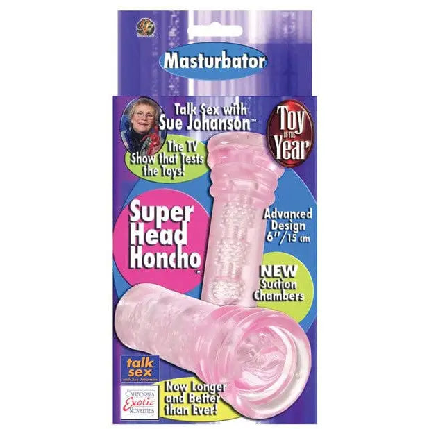 Sue Johanson Super Head Honcho - Pink showcasing the powerful Mastor Super Horn