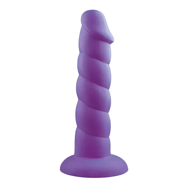 Suga-Daddy 7’’ Purple - 7’’ - Realistic Dildo