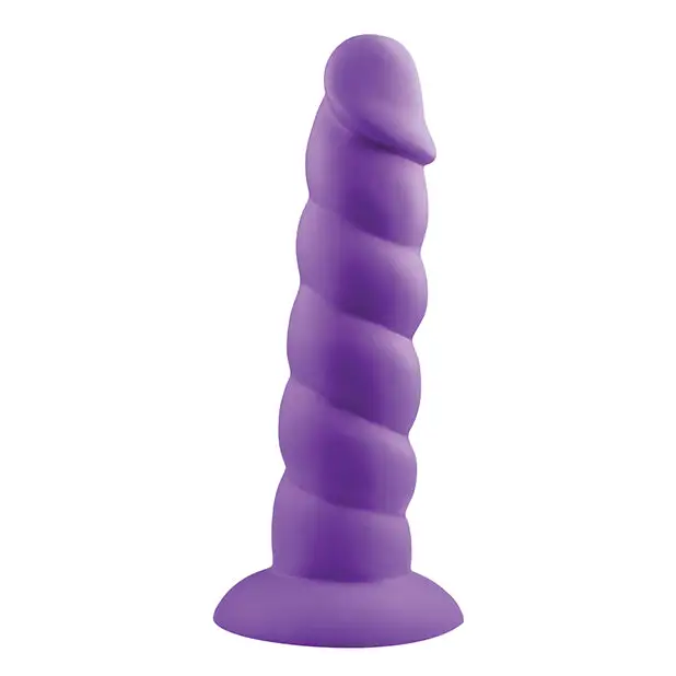 Suga-Daddy 7’’ Purple - 7’’ - Realistic Dildo