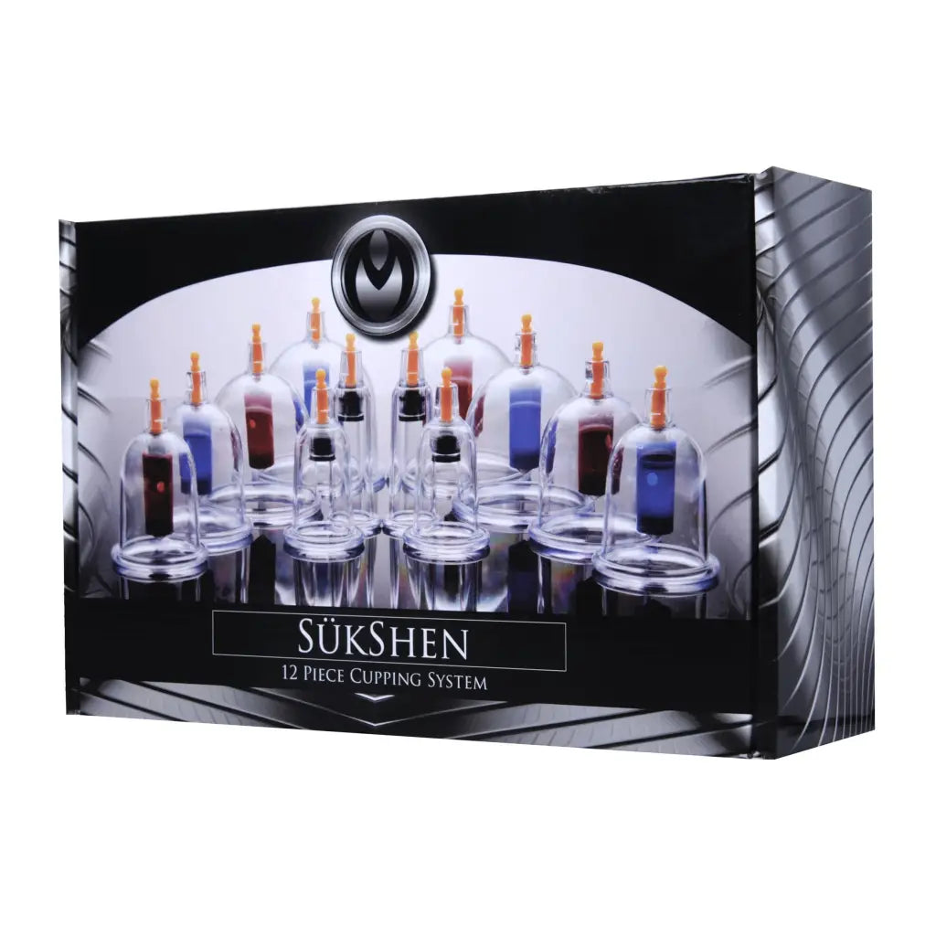 Master Series Medicalgear Sukshen 12 Piece Cupping Set at the Haus of Shag