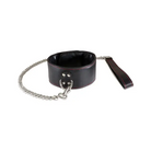 Sultra Lambskin 2 1/2’’ Collar W/24’’ Chain - Black - Collar