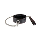 Sultra Lambskin 2’’ Collar W/24’’ Chain - Black - Collar