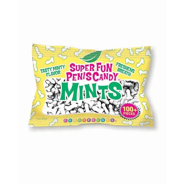 Super Fun Penis Candy Mints 3 oz. Bag - Party Supplies