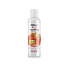 A bottle of Swiss Navy 4 in 1 Playful Flavors Premium Lube with Playu fruit flavor