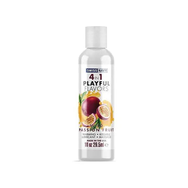 Swiss Navy Playful Flavors Premium Lube: Fruit & Mango Sham for a delicious experience