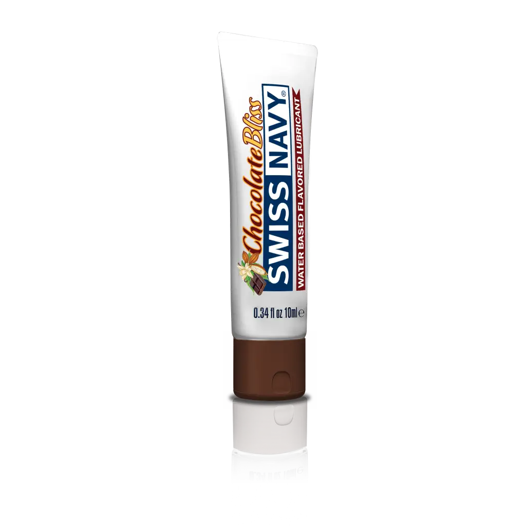 Swiss Navy Lubricants Swiss Navy Chocolate Bliss 10ml at the Haus of Shag