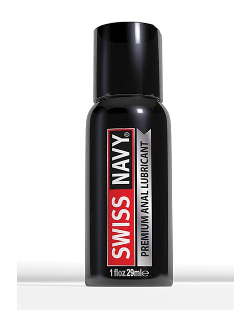 Swiss Navy Silicone Lubricant 1 oz. Swiss Navy Silicone Based Premium Anal Lubricant at the Haus of Shag
