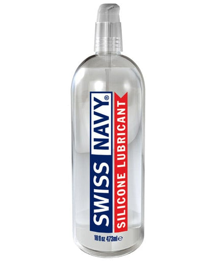Swiss Navy Silicone Lubricant 16 oz. Swiss Navy Silicone Based Premium Lubricant at the Haus of Shag