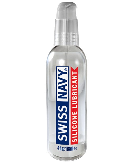 Swiss Navy Silicone Lubricant 4 oz. Swiss Navy Silicone Based Premium Lubricant at the Haus of Shag