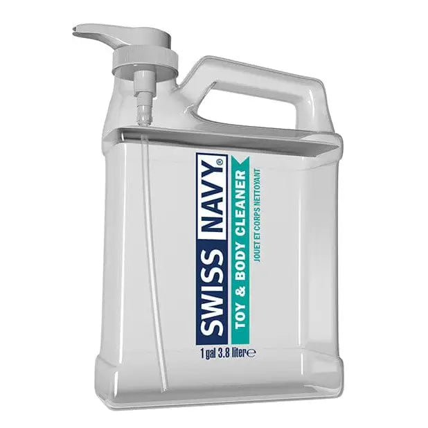 Swiss Navy Toy Cleaner Swiss Navy Toy & Body Cleaner - 1 Gal Pump at the Haus of Shag