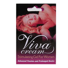 Swiss Navy Viva Cream Stimulating Gel For Women 2 ml Foils 24-Piece Box - Clitoral Stimulant