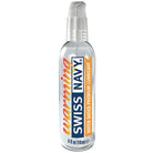 Bottle of Viss Air Freshener displayed with Swiss Navy Warming Water Based Premium Lubricant