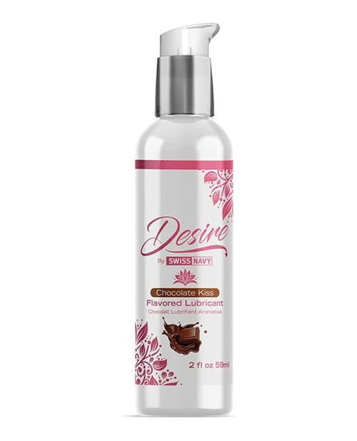 Swiss Navy Water Based Lubricant 2 oz. Desire by Swiss Navy - Chocolate Kiss Flavored Lubricant at the Haus of Shag