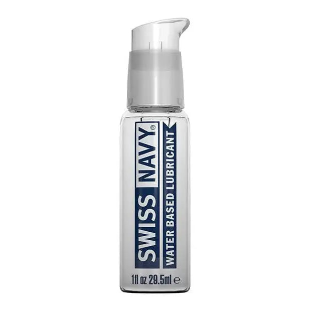 Swiss Navy Water Based Premium Lubricant - a mss bottle of water based lube