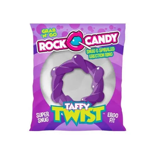 Taffy Twist Purple - Cock Ring