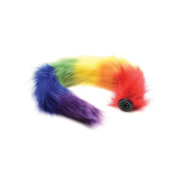 Tailz Tail Plug Rainbow Tailz Interchangeable Rainbow Tail at the Haus of Shag