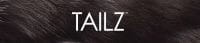 ’TEXT READING ’TAILZ’ on furry surface for Remote Control Vibrating Rainbow Pony Tail Anal Plug.’