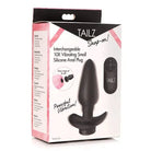 Tailz Plug Small Tailz Snap On Interchangeable 10x Vibrating Silicone Anal Plug W/remote at the Haus of Shag