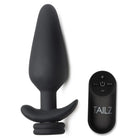 Tailz Plug Tailz Snap On Interchangeable 10x Vibrating Silicone Anal Plug W/remote at the Haus of Shag