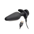 Tailz Plug Tailz Snap On Interchangeable 10x Vibrating Silicone Anal Plug W/remote at the Haus of Shag