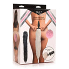 Tailz Snap On Silicone Anal Plug with 3 Interchangeable Fox Tails for playful pleasure