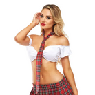 Teacher’s Pet School Girl Tie - Red / One Size Fits Most - Costumes