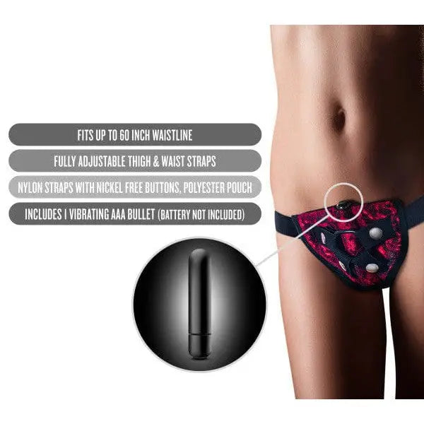 Blush Novelties Sextoys for Women Temptasia Lovelace Harness at the Haus of Shag