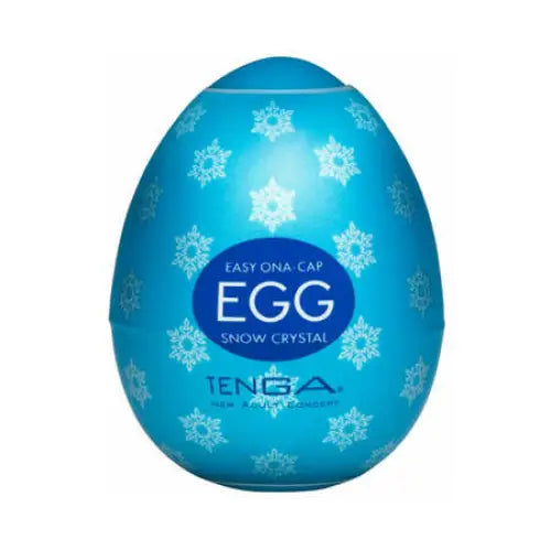 Tenga Egg Snow Crystal - Manual Stroker