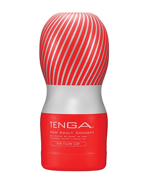 TENGA Manual Stroker Red TENGA Air Flow CUP - Disposable Masturbation Sleeve at the Haus of Shag