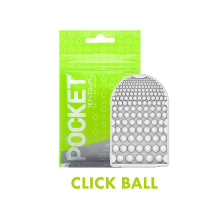 TENGA Manual Stroker Tenga Pocket Masturbator Sleeve Click Ball at the Haus of Shag