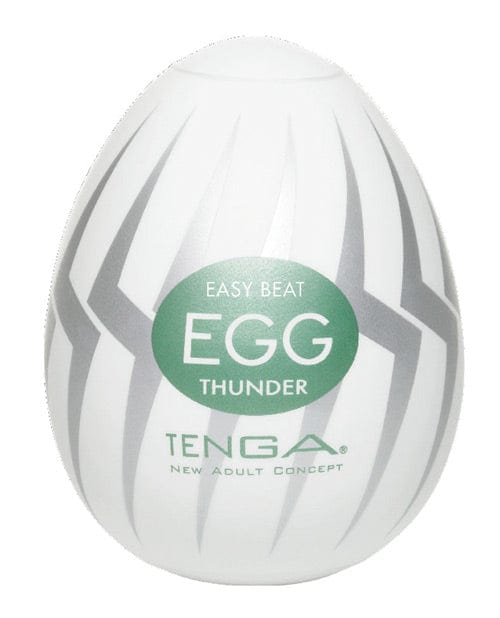 TENGA Manual Stroker Thunder Tenga Hard Gel Egg at the Haus of Shag